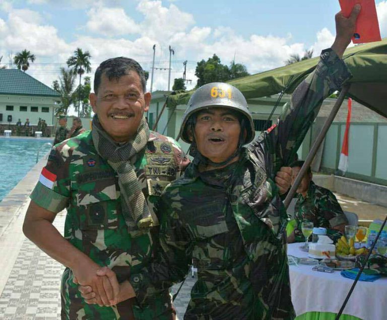 pangdam tanjungpura lomba renang
