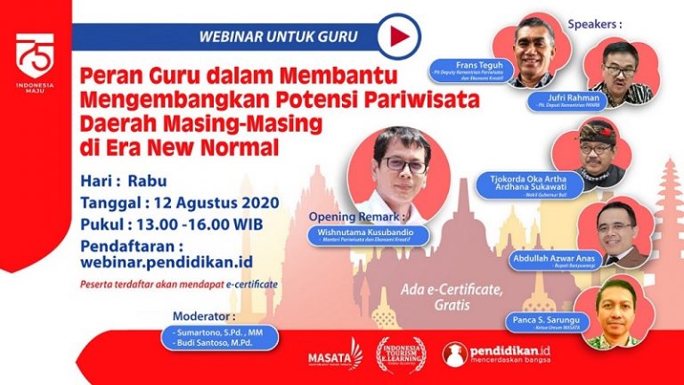 webinar pariwisata