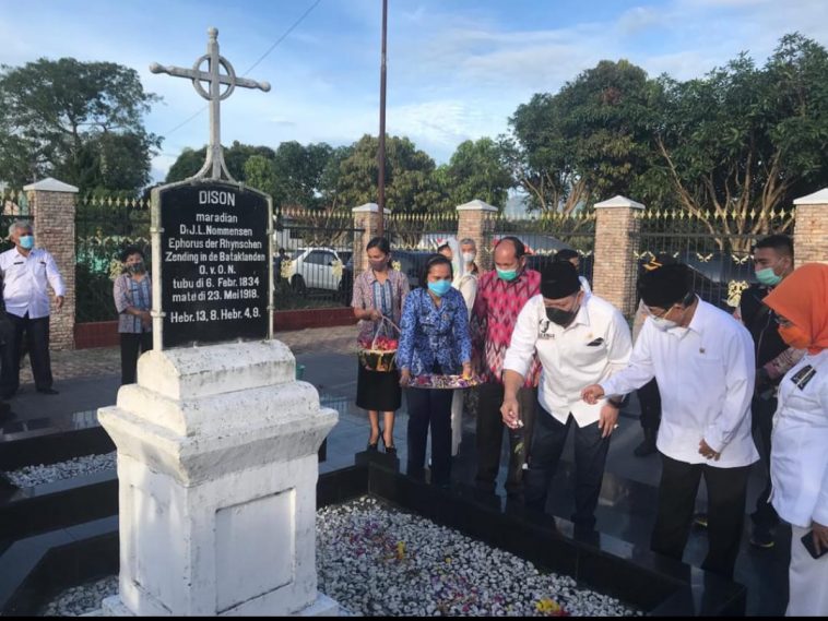 Ketua DPD RI Ziarah Pahlawan Sisingamangaraja