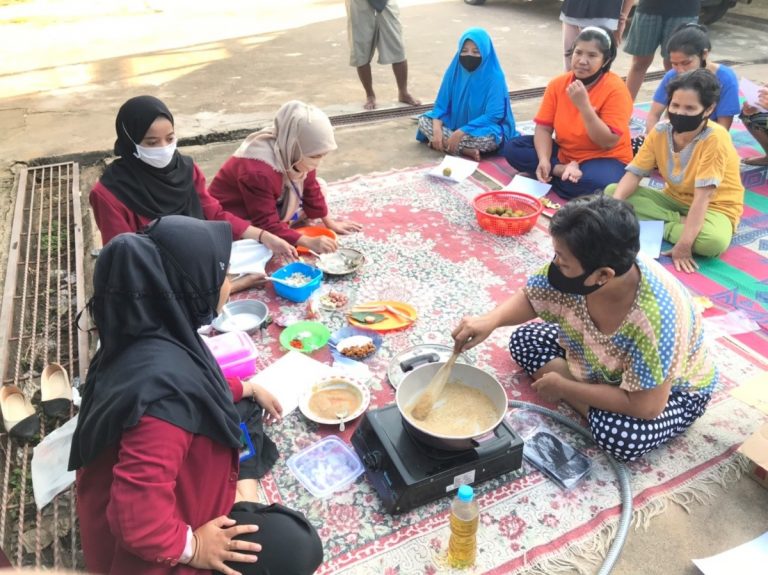pembuatan abon meliau