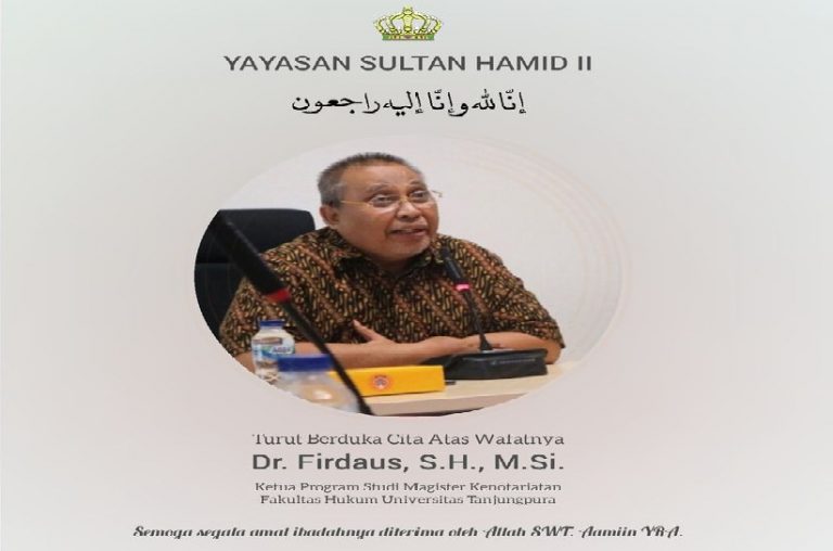 Dr. Firdaus, SH, M.Si
