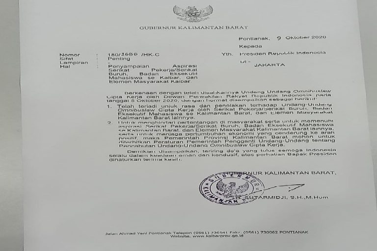 gubernur kalbar