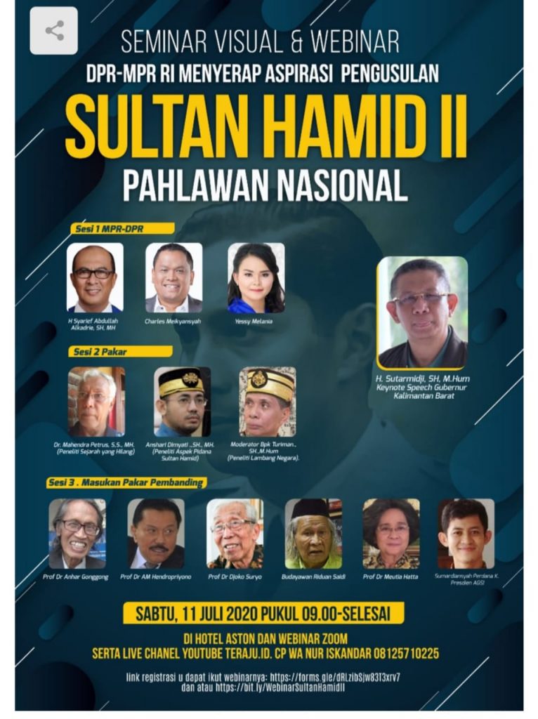 kegiatan seminar sultan hamid II