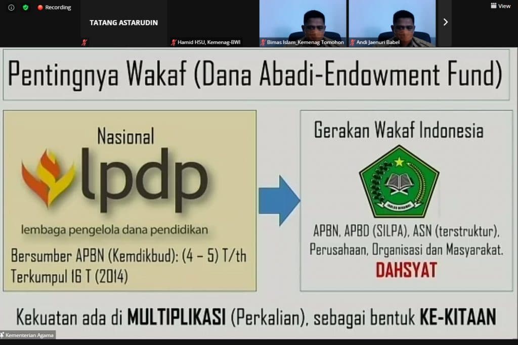 launching wakaf uang