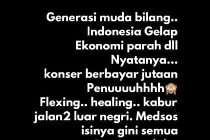 jurang kaya miskin Indonesia