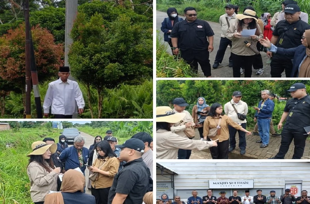 Klaim Anwar Ryanto Lim di Atas Tanah Wakaf Sulthan Annashira Diuji dalam Sidang Lapangan