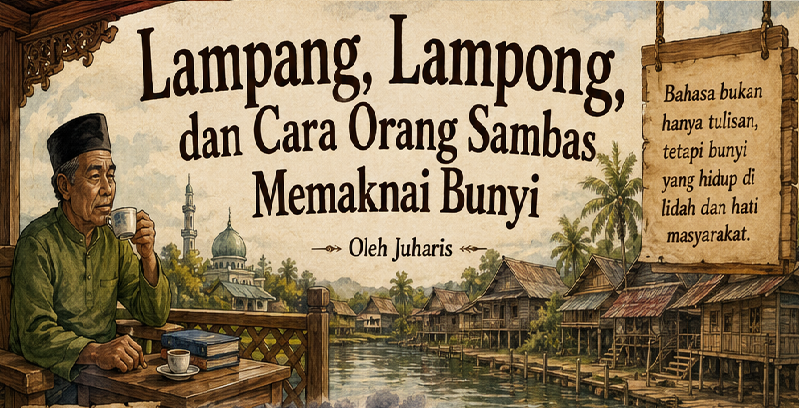 Lampang, Lampong, dan Cara Orang Sambas Memaknai Bunyi