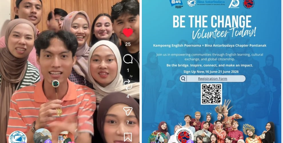 Kampoeng English Poernama Cq Bina Antarbudaya Chapter Pontianak Open Recruetment